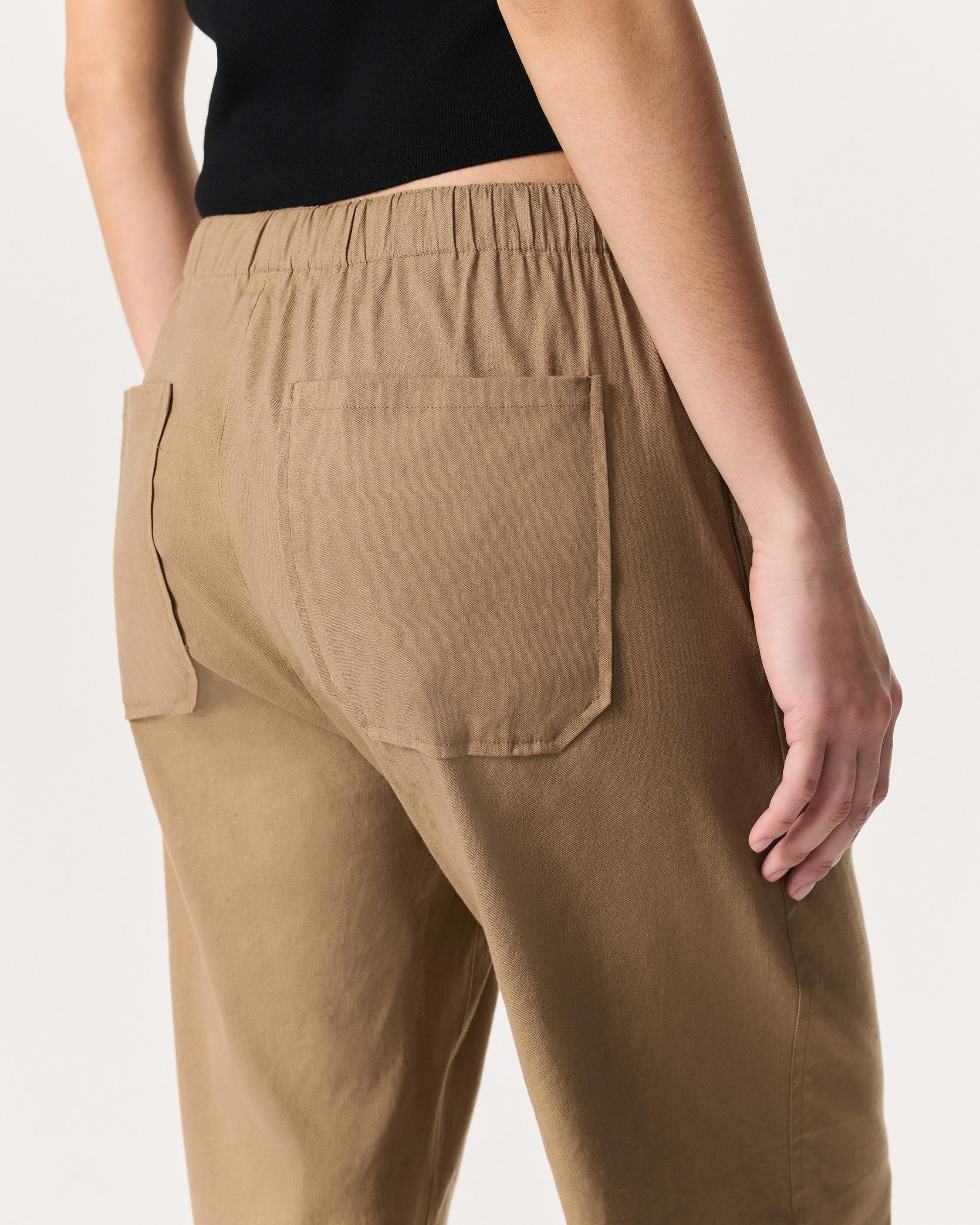 Logan Linen-Blend Beach Pants - 4