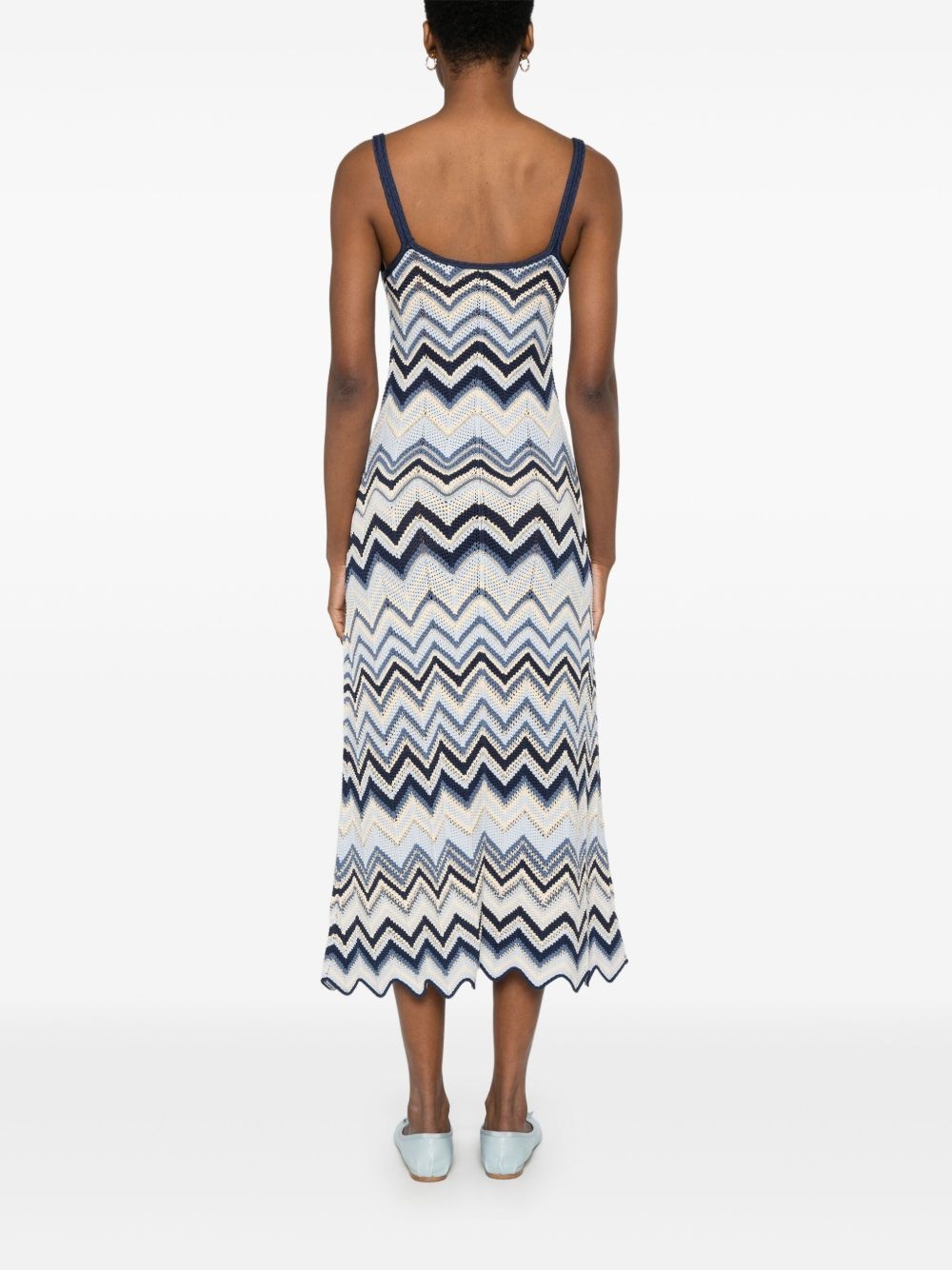 knitted midi dress - 4