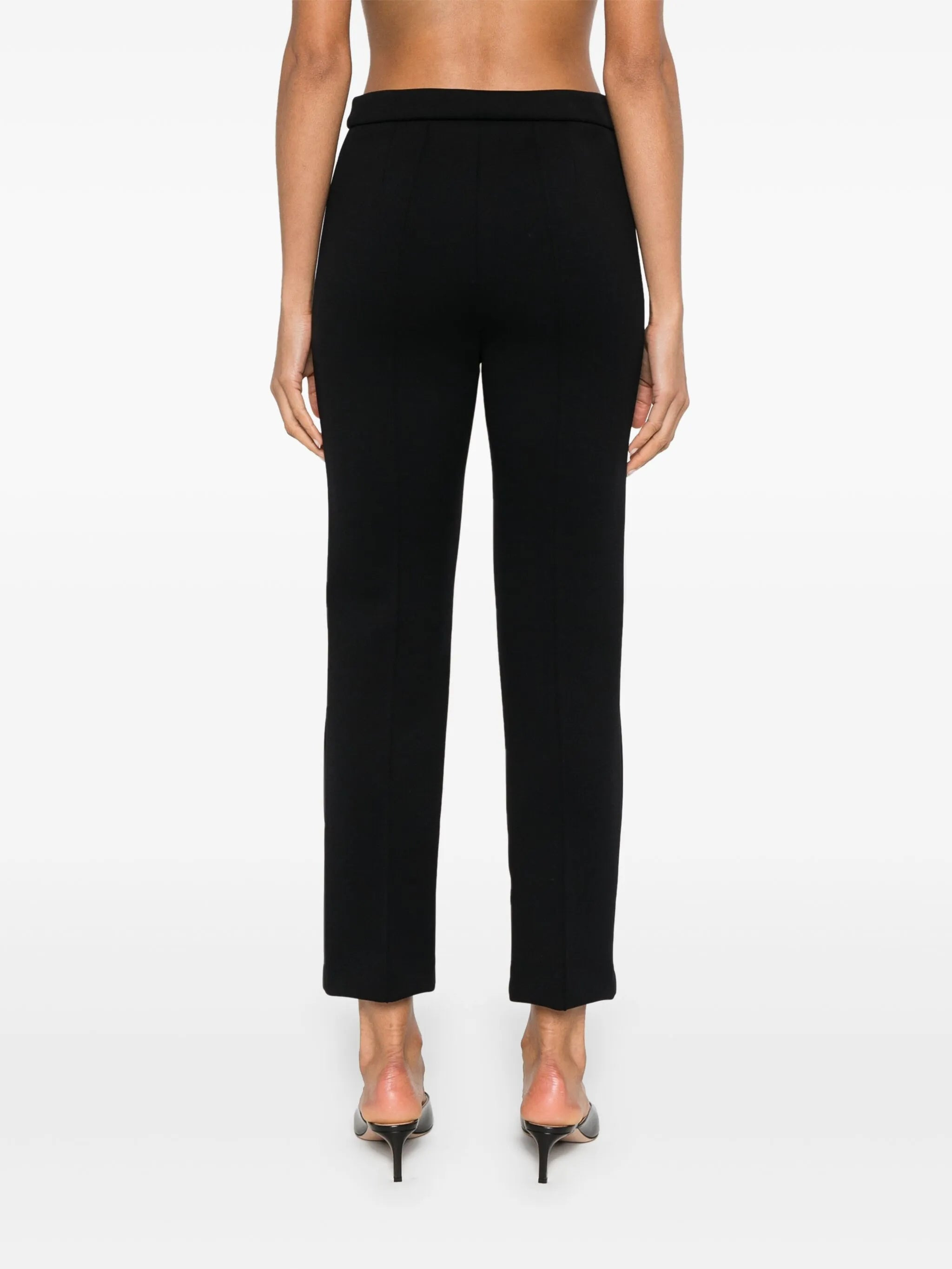 seam-detail trousers - 4