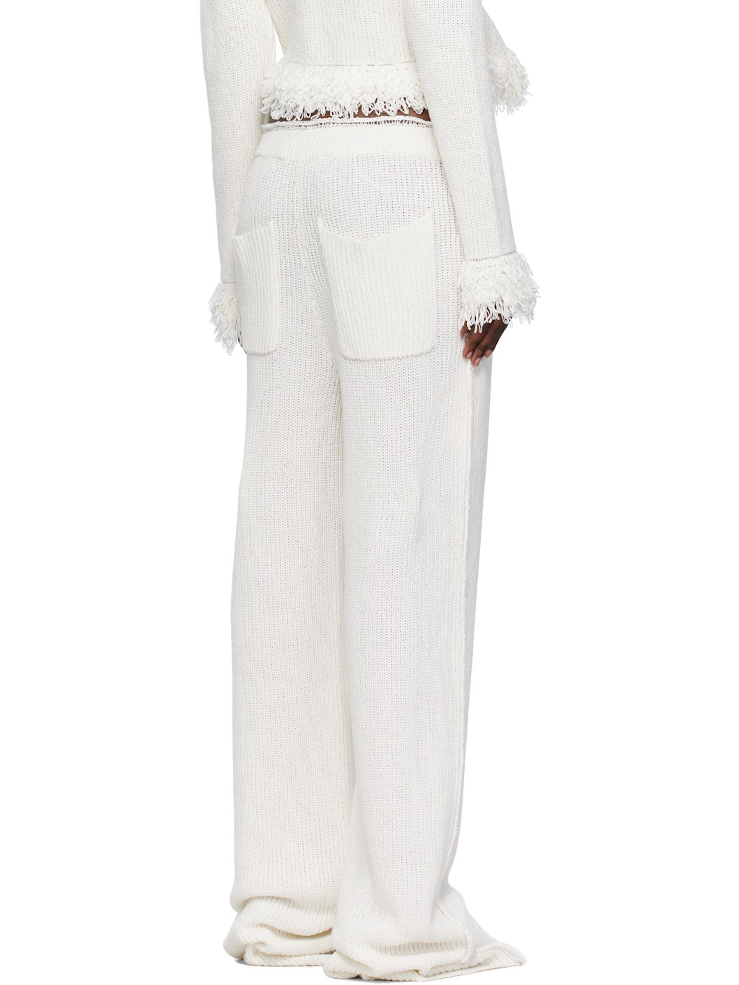White Mello Trousers - 3
