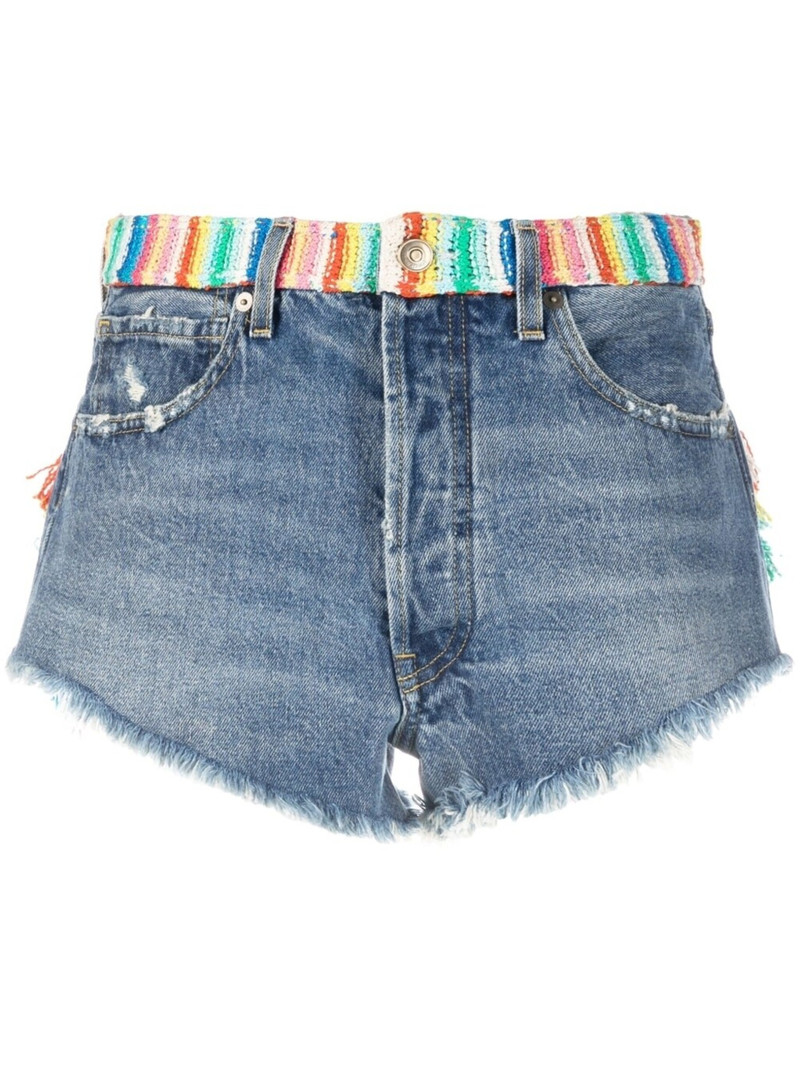 Over The Rainbow denim shorts 1