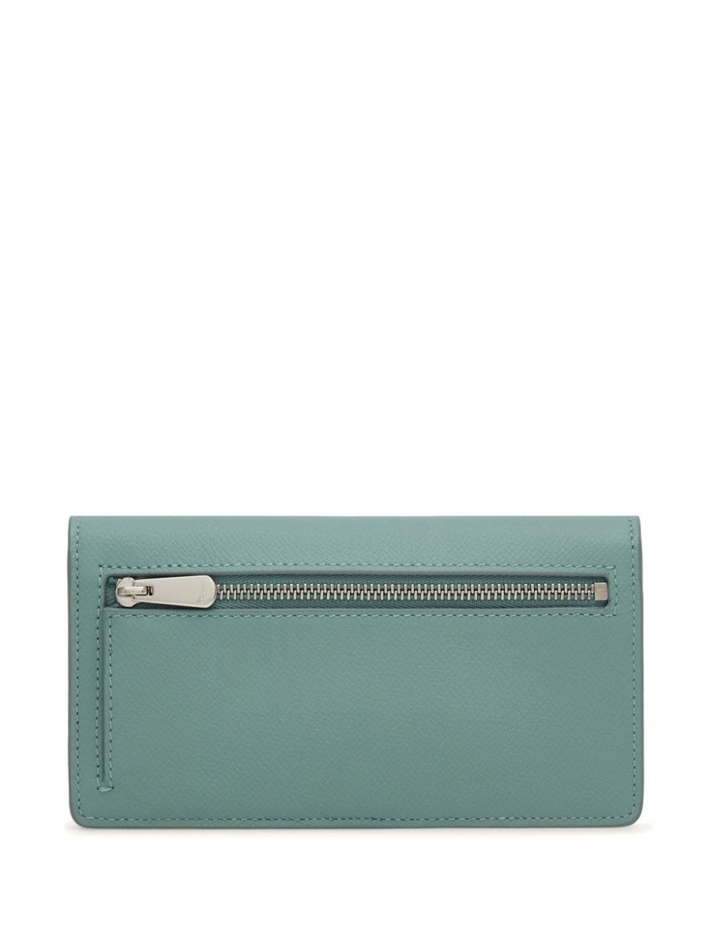 Gancini-buckle leather continental wallet - 2