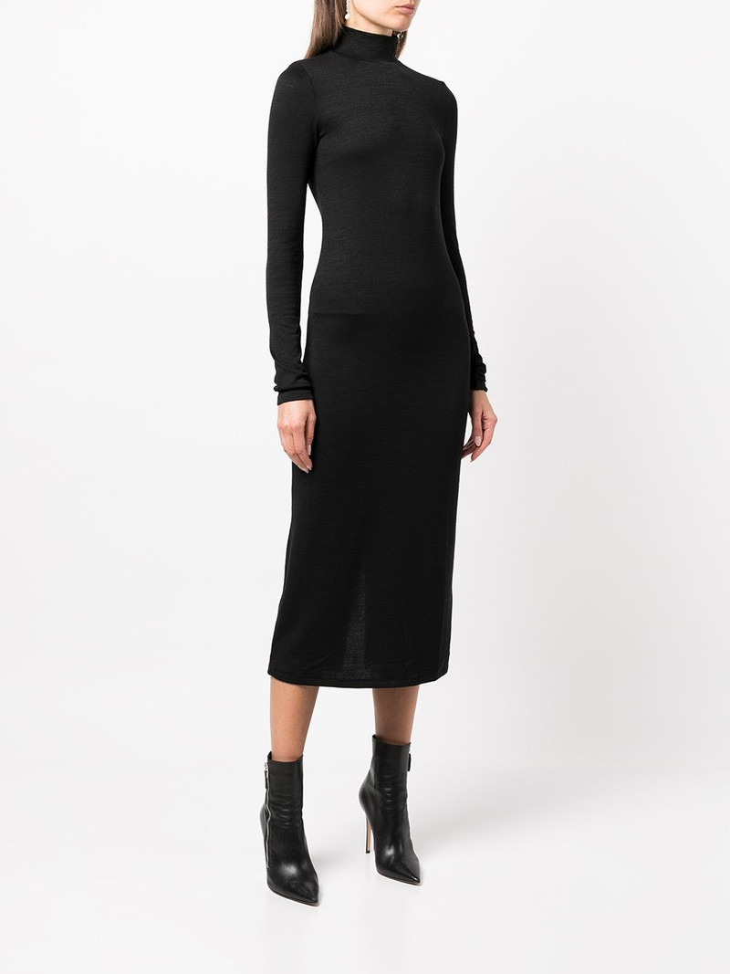 rag & bone roll-neck jersey knit dress outlook