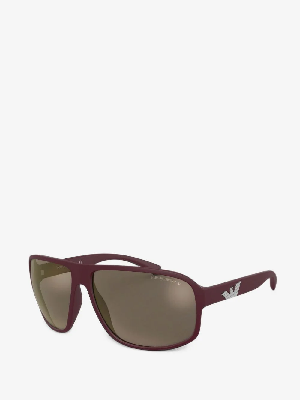 logo-plaque pilot-frame sunglasses - 1