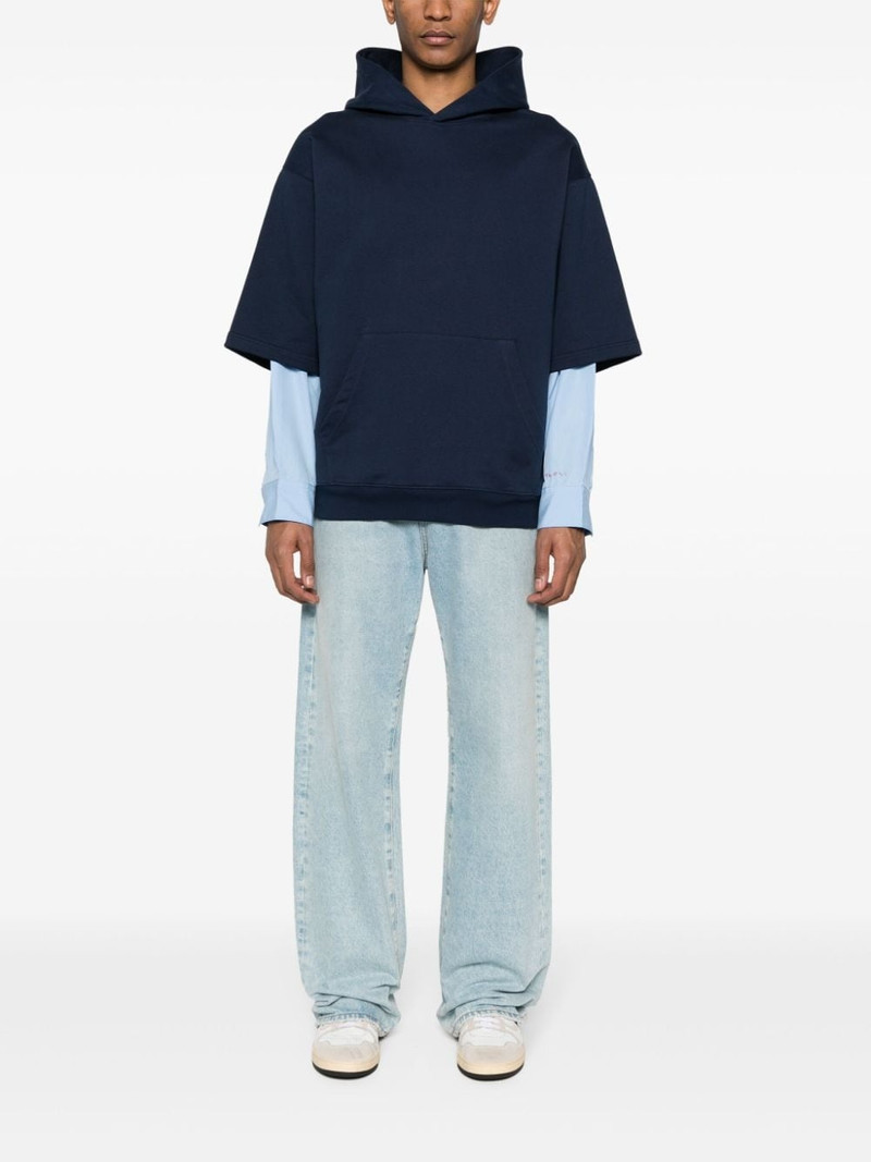 Marni layered-design hoodie outlook