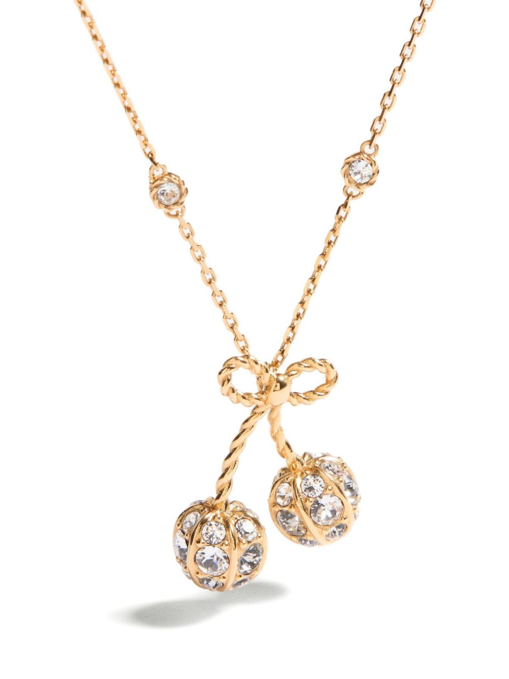 Cherryfic crystal-embellished necklace - 3
