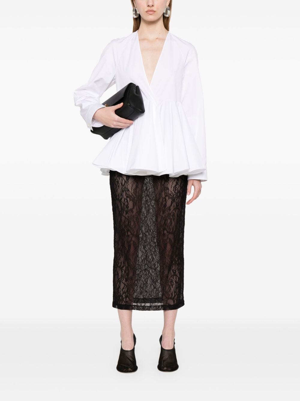 flare shirt - 2