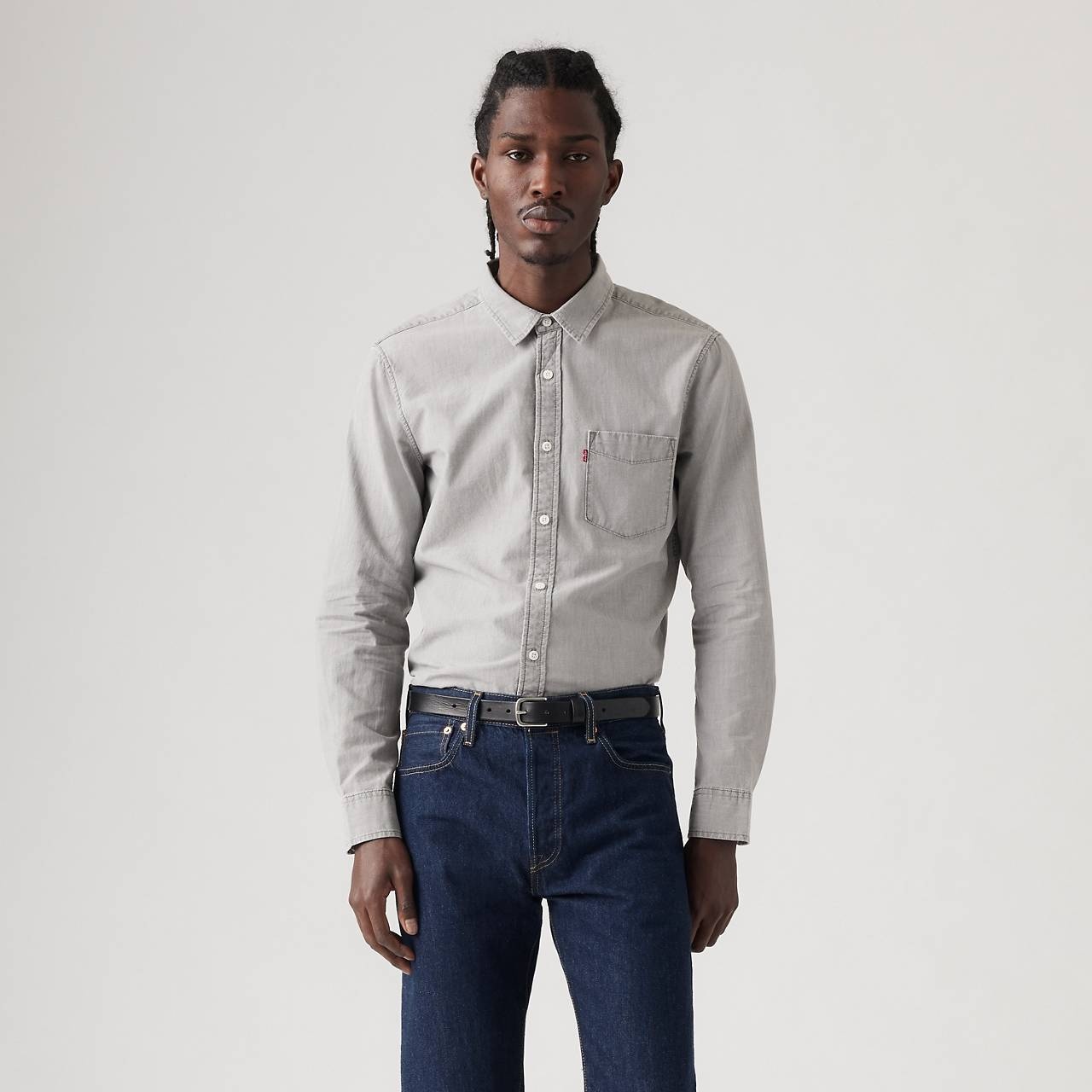 CLASSIC ONE POCKET STANDARD FIT SHIRT - 2