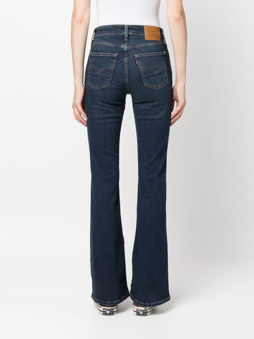 726™ high-rise flared jeans - 4