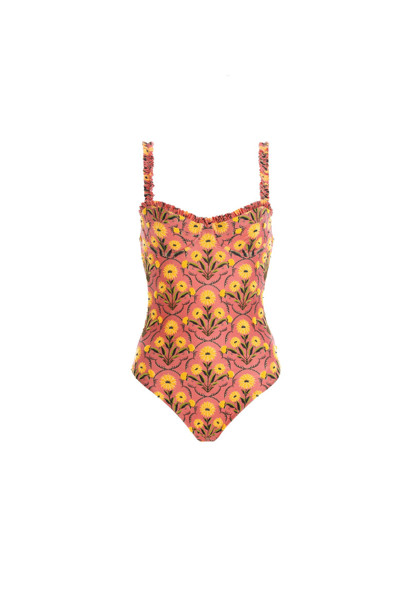 Manzana Mimosa Pink One Piece 1