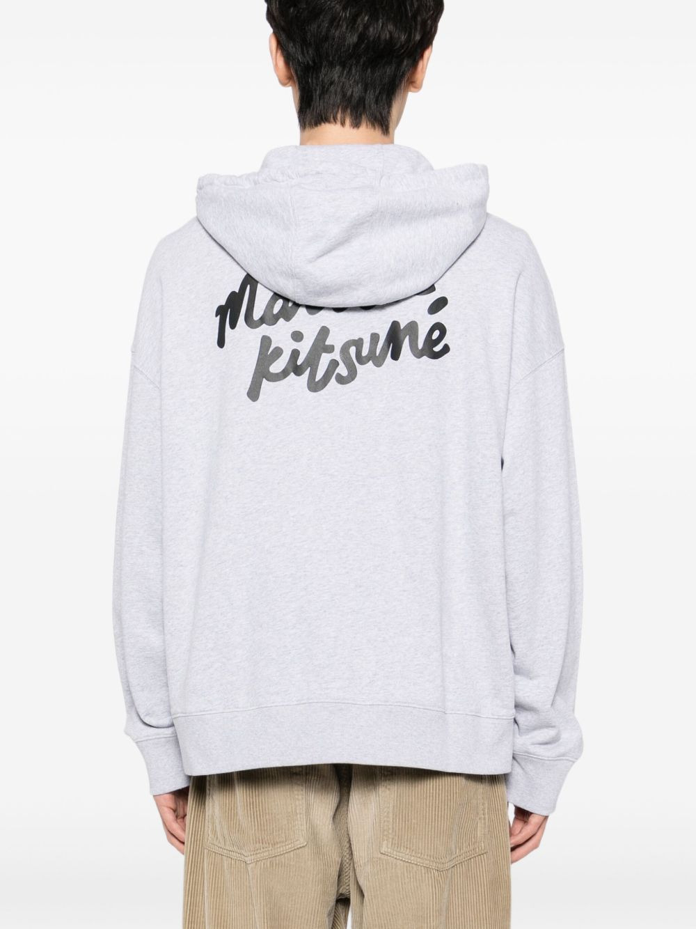 logo-print hoodies - 4