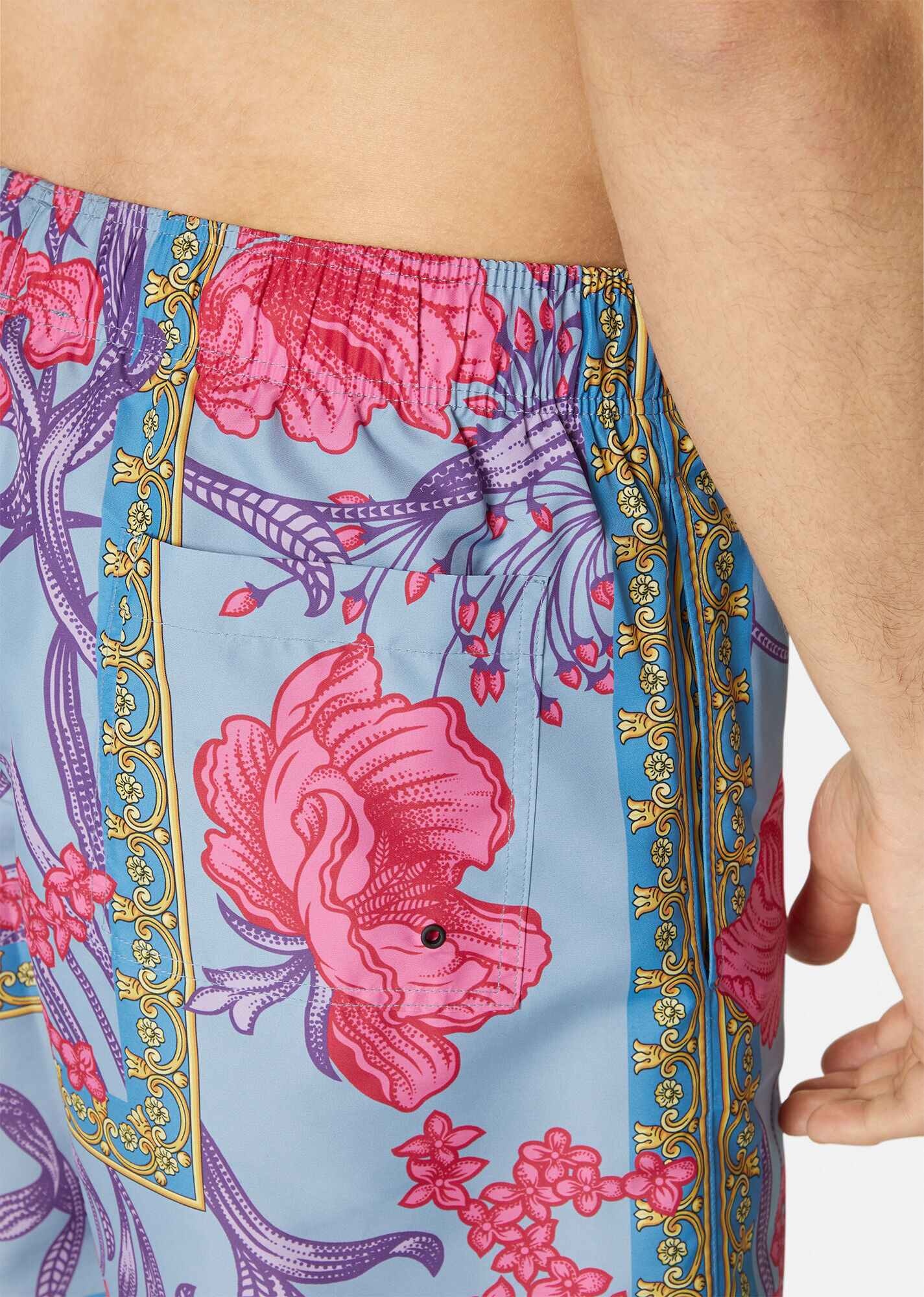 Acid Bouquet Mid-length Swim Shorts - 4