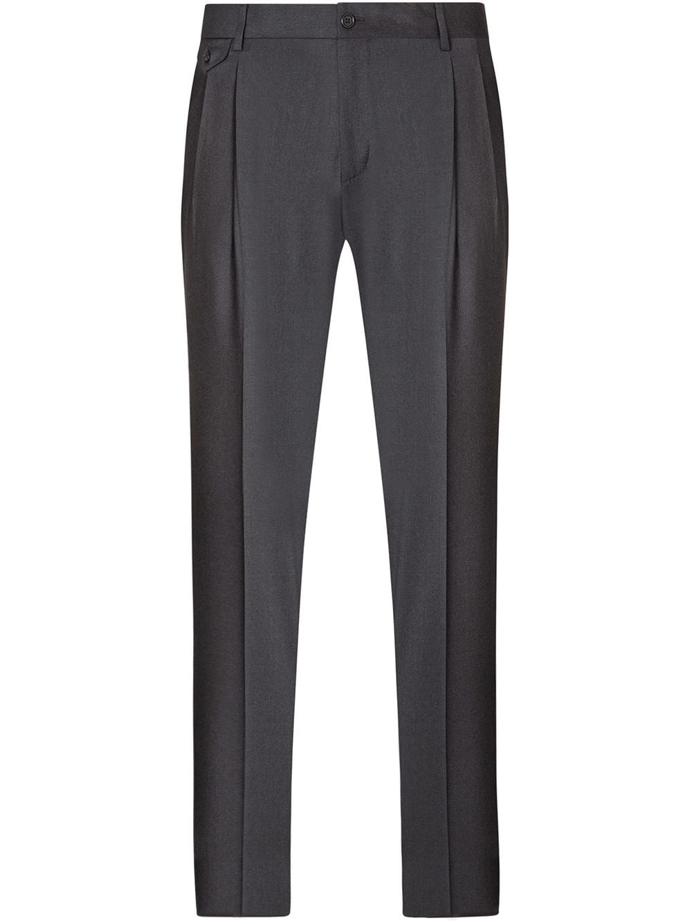 dart-detailed tailored wool trousers - 1