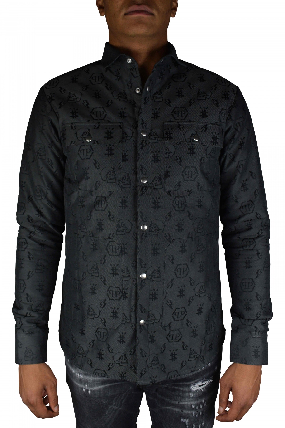 LS Monogram shirt - 2