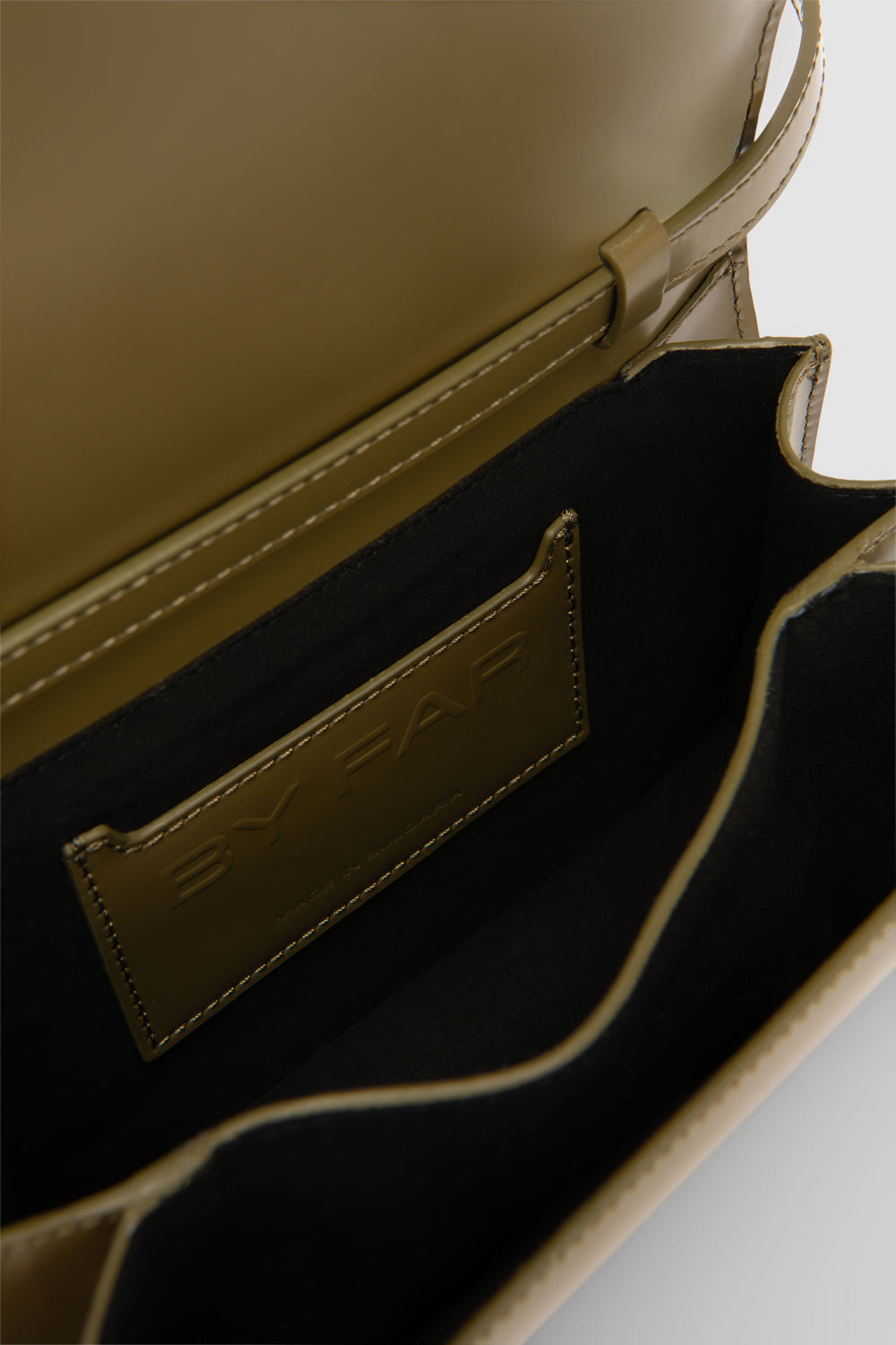 Nara Mangrove Semi Patent Leather Crossbody Bag - 4