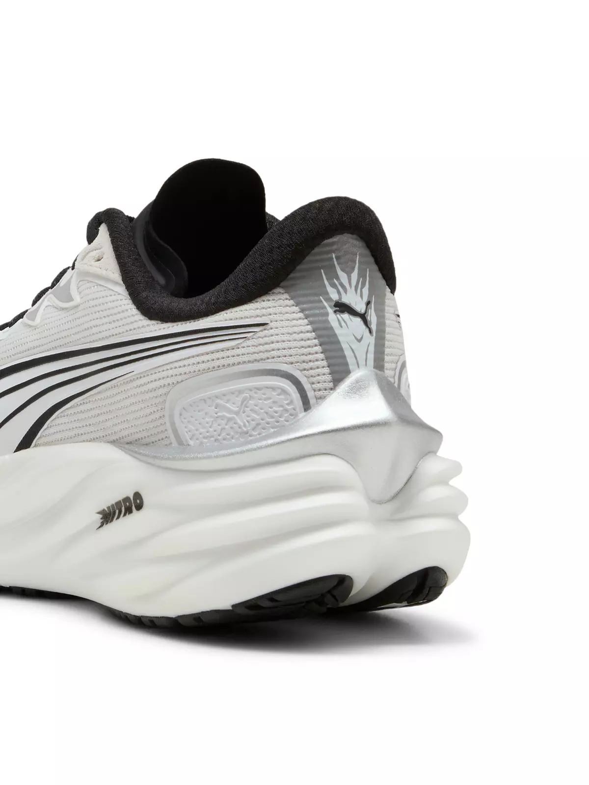 PUMA Velocity NITRO 4 "PUMA White/PUMA Black" Women's Running Shoe - 6