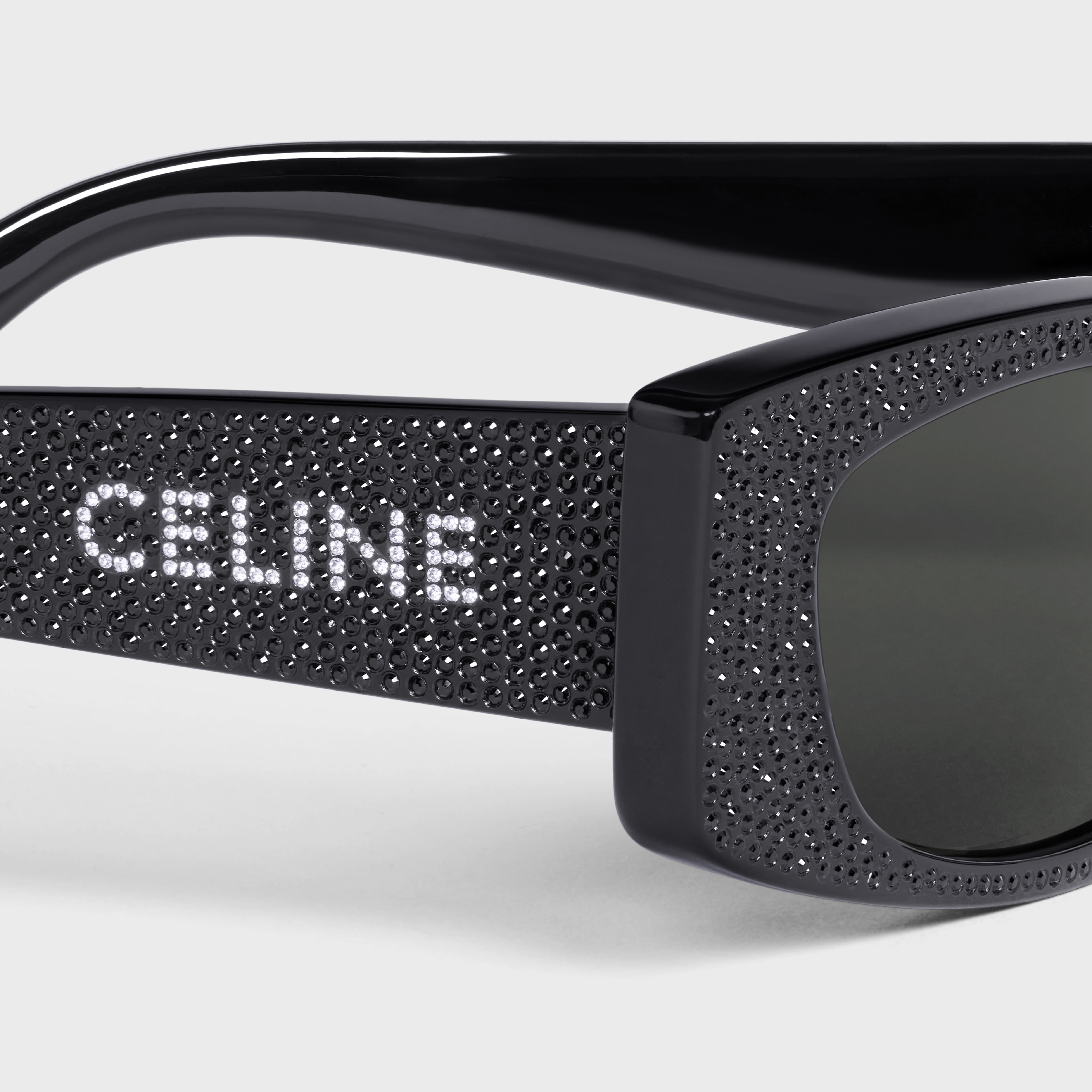 CELINE Monochroms 04 Sunglasses in Acetate with Crystals - 4