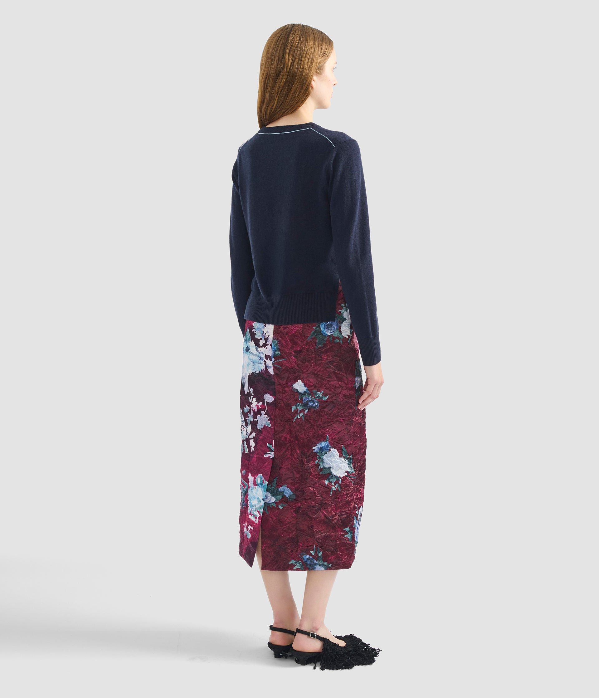 PENCIL MIDI SKIRT - 3