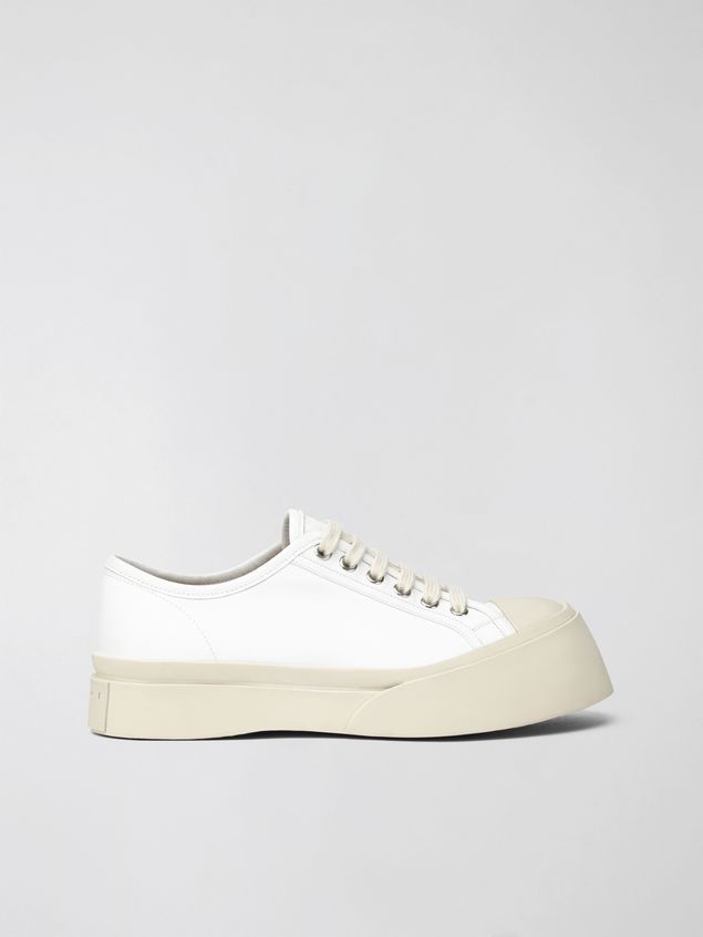 PABLO MARNI SNEAKER IN WHITE ULTRALIGHT NAPPA LEATHER - 1