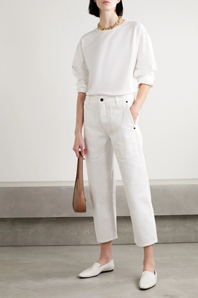 The Row Hester cropped mid-rise straight-leg jeans outlook