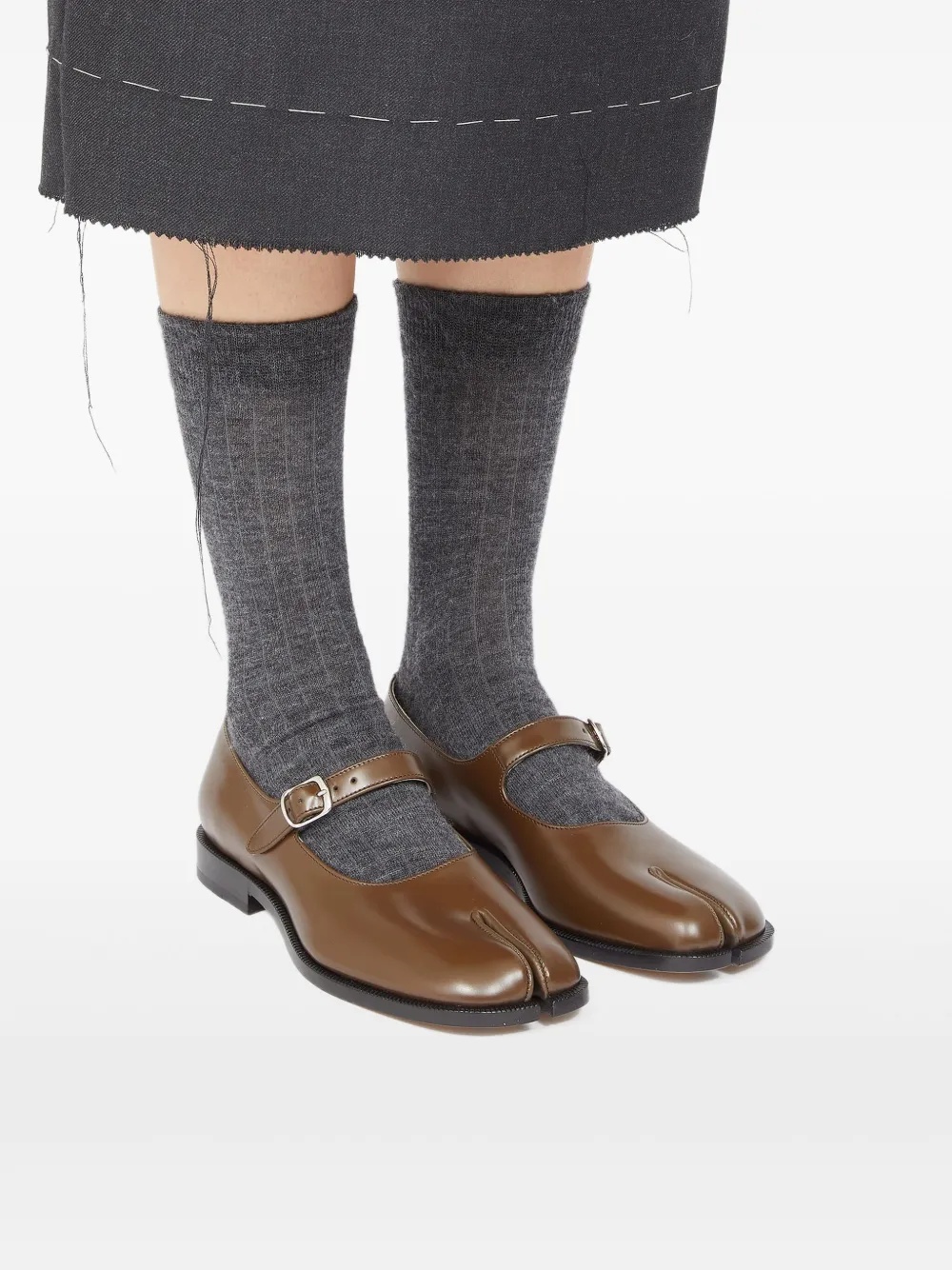 MAISON MARGIELA - Women Tabi Mary Jane Shoes - 6