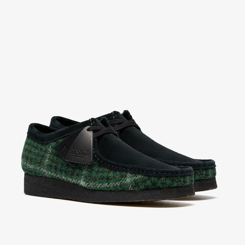 Wallabee Green Tweed Combination 4