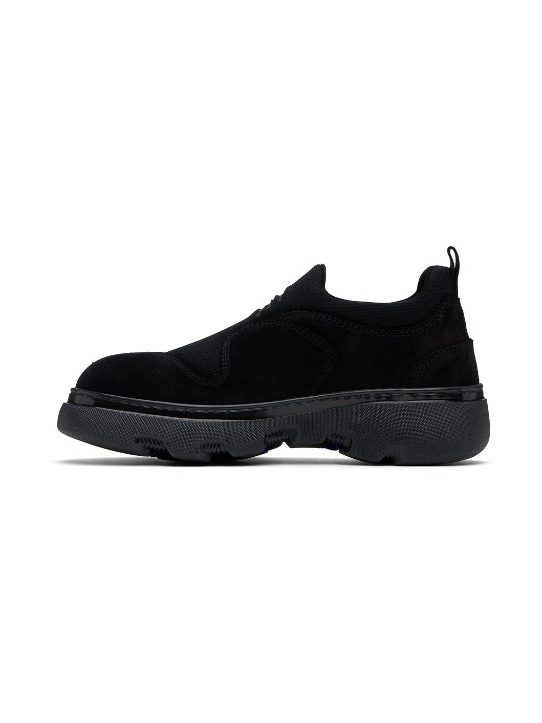 Black Suede Foam Sneakers - 3