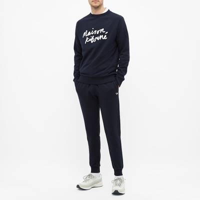 Maison Kitsuné Maison Kitsuné Handwriting Crew Sweat outlook