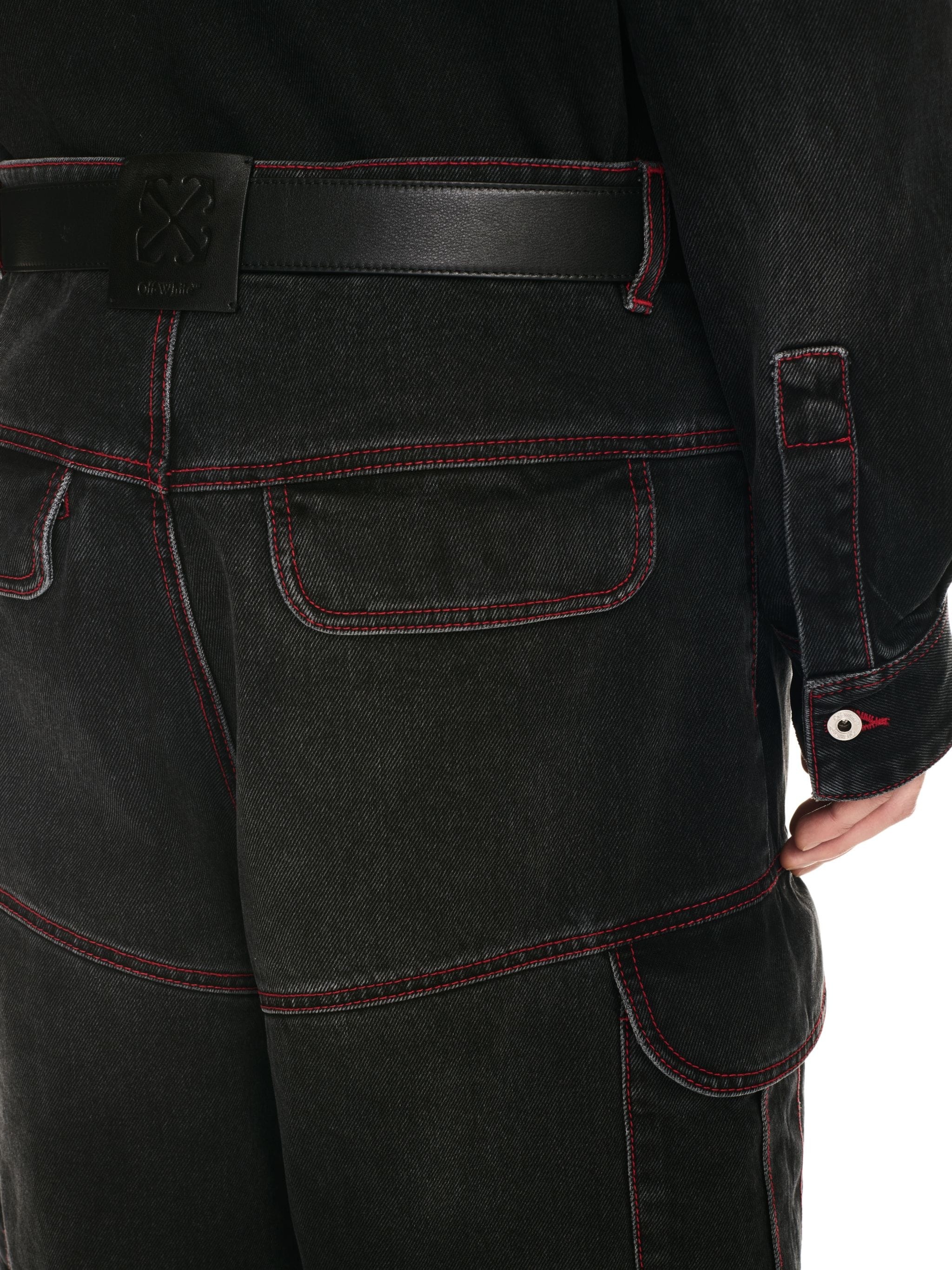 Script Samurai Straight Jeans - 5