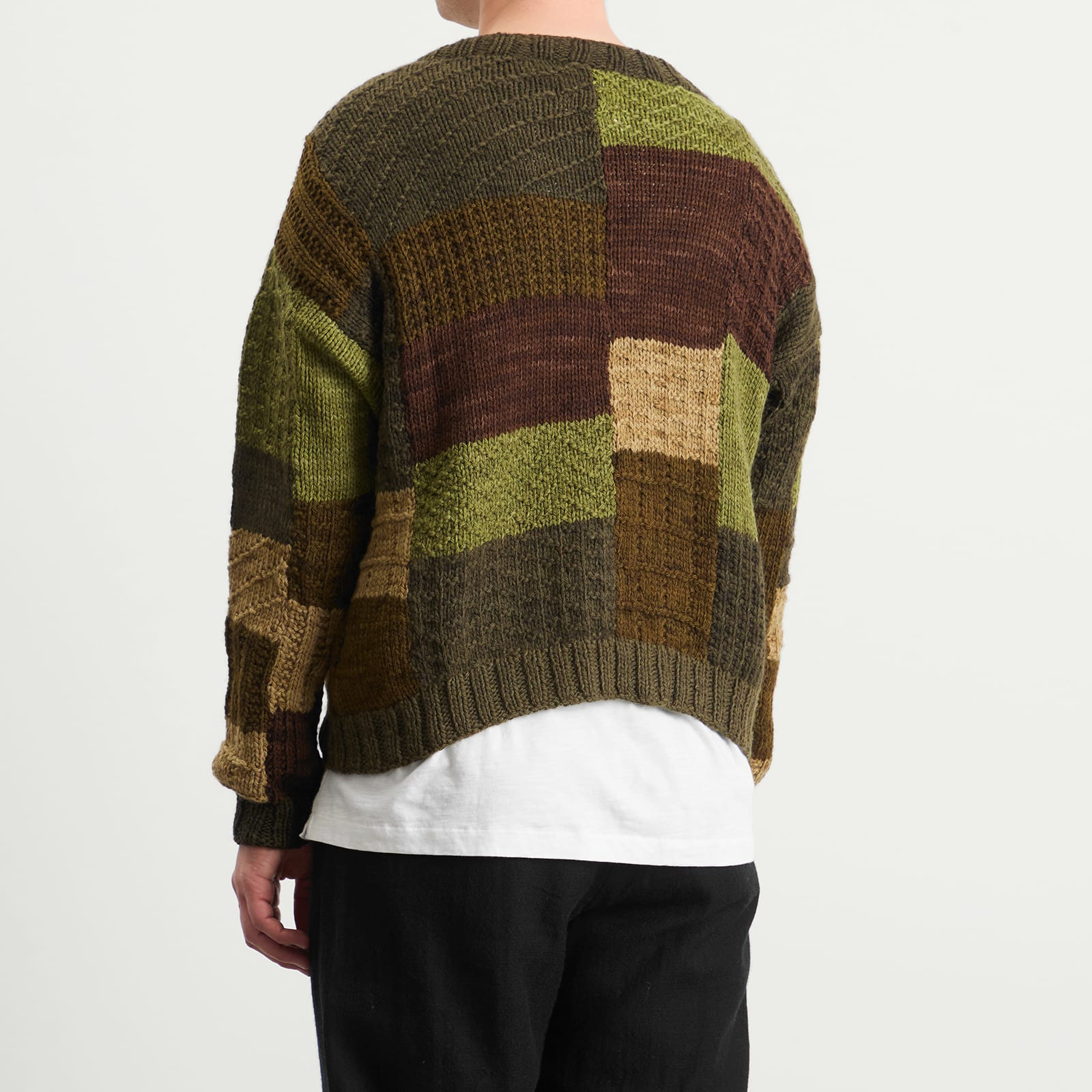 Kartik Research Patchwork Cardigan - 3