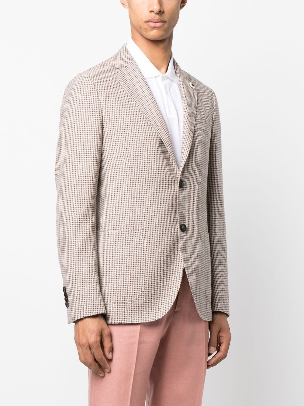 Pota houndstooth-pattern blazer - 3