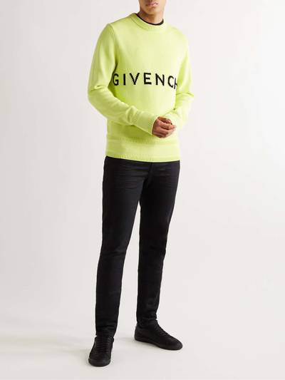 Givenchy 4G Logo-Intarsia Cotton Sweater outlook