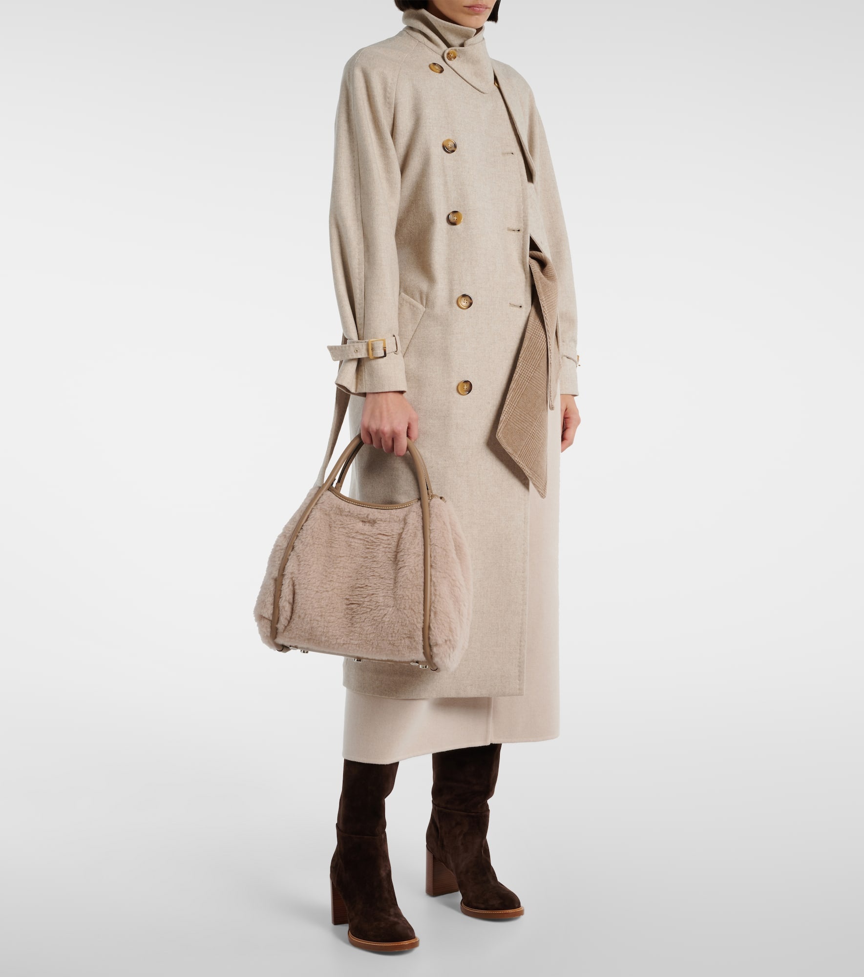 Marine Small teddy tote bag - 5
