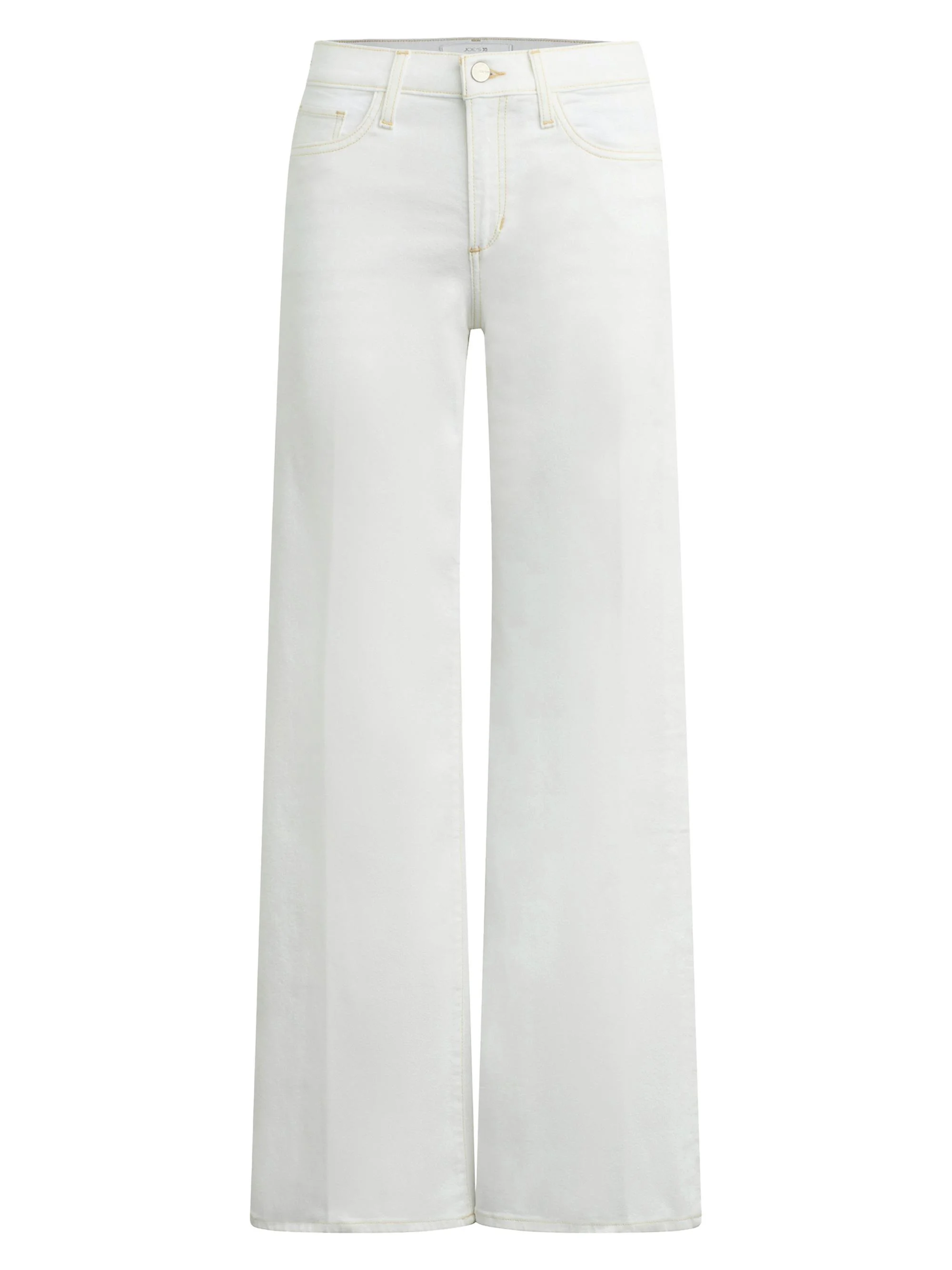 Women's Petite Lou Lou Low-Rise Wide-Leg Jeans - White - 1