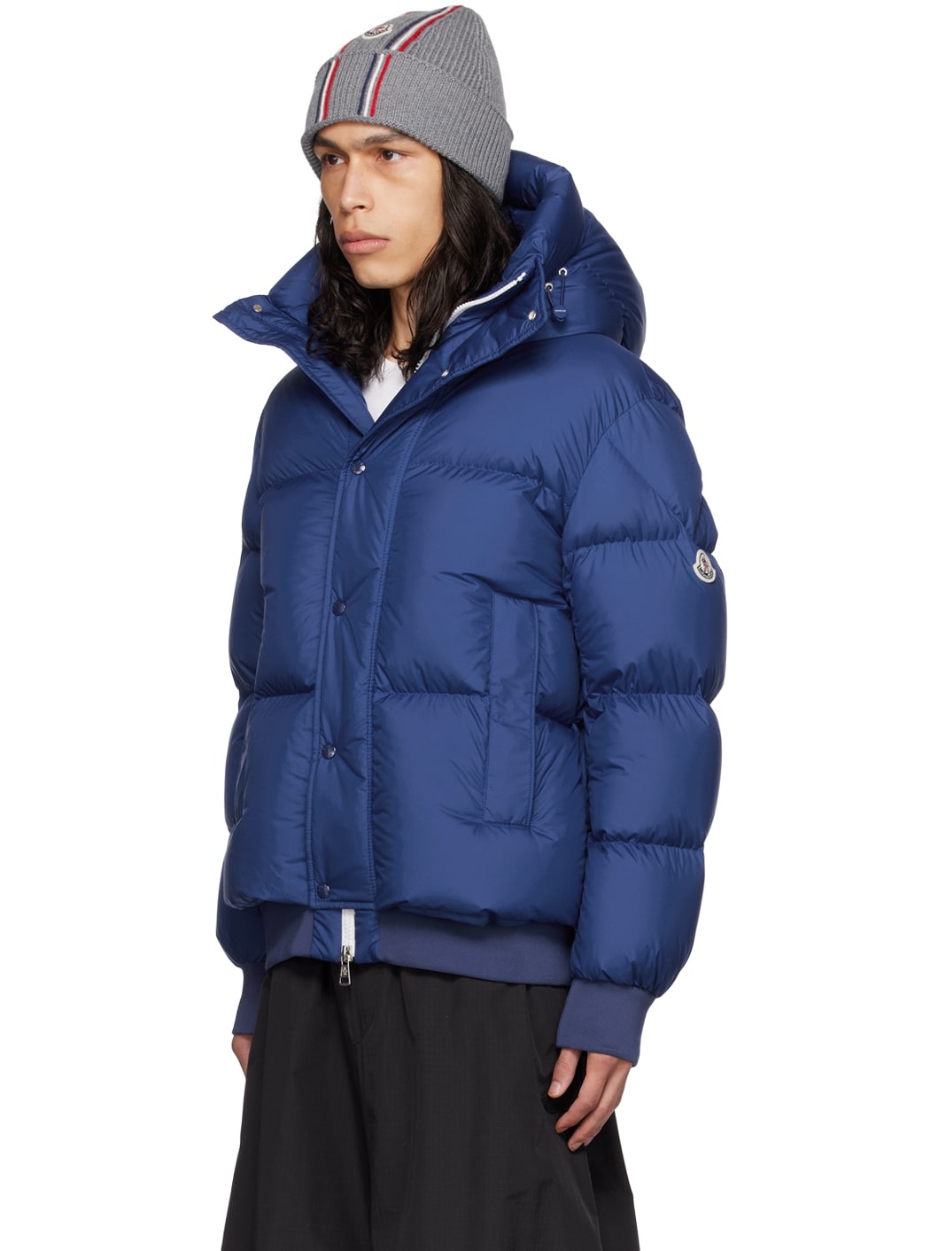 Blue Risler Down Jacket - 4