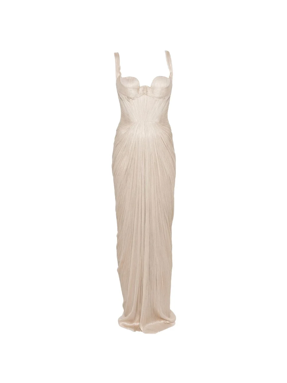 Anais pleated maxi dress - 1