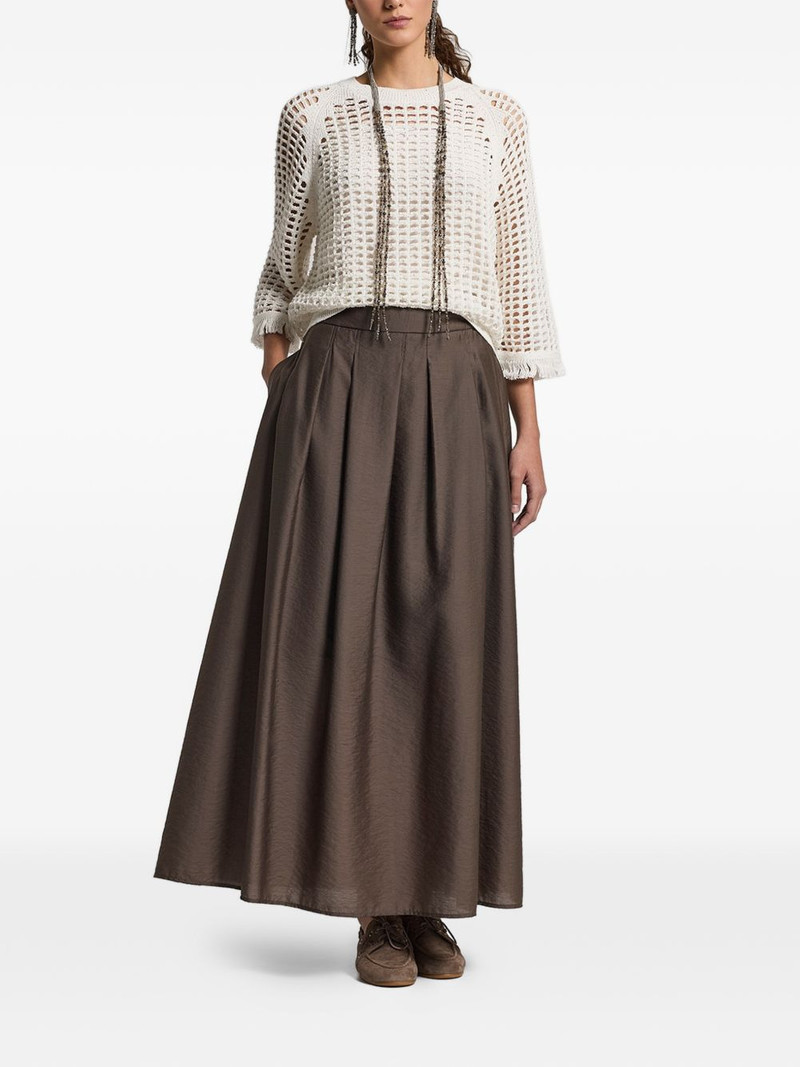 PESERICO sequinned cordonet sweater outlook