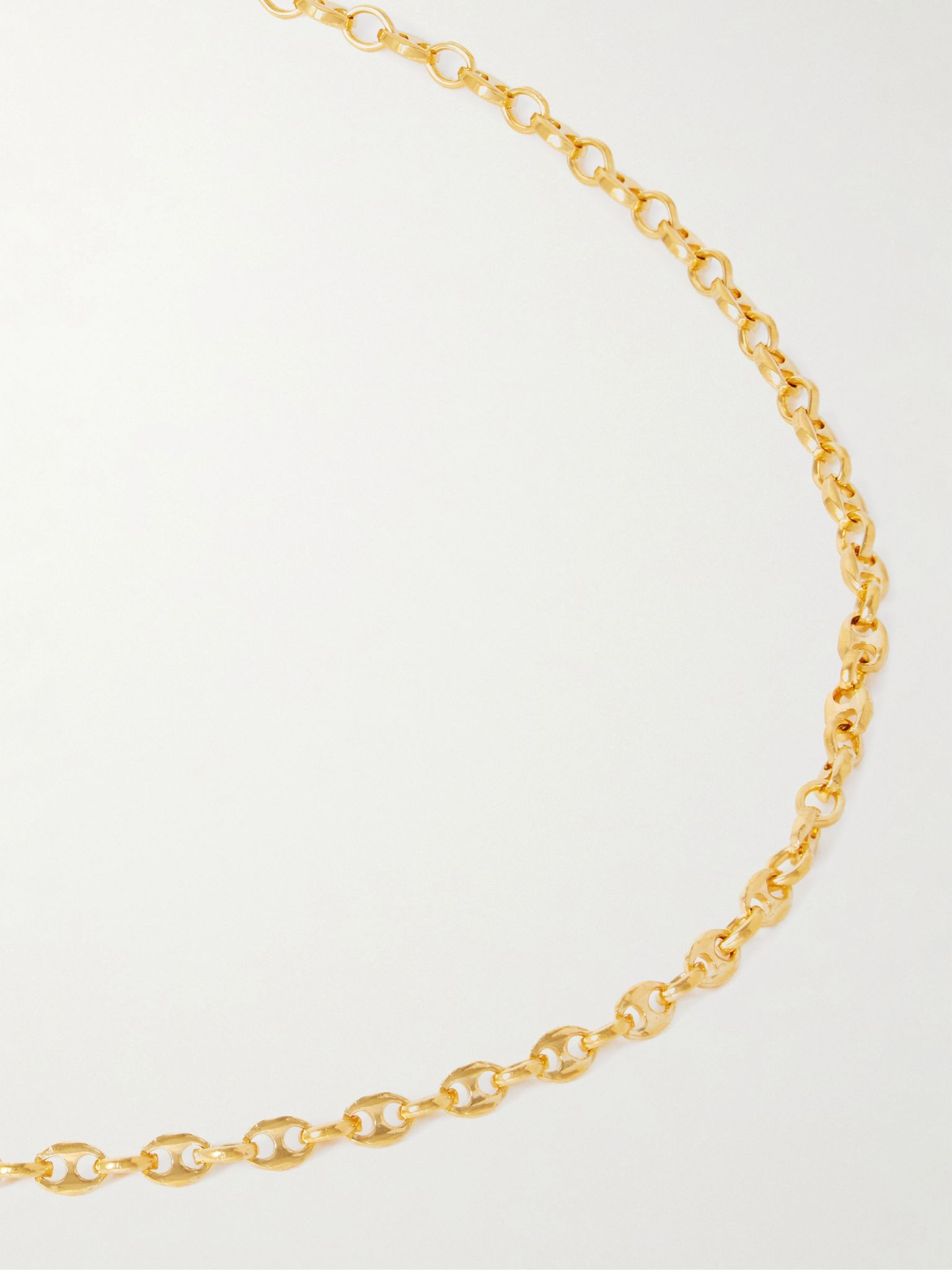Classic gold vermeil necklace Gold - 4
