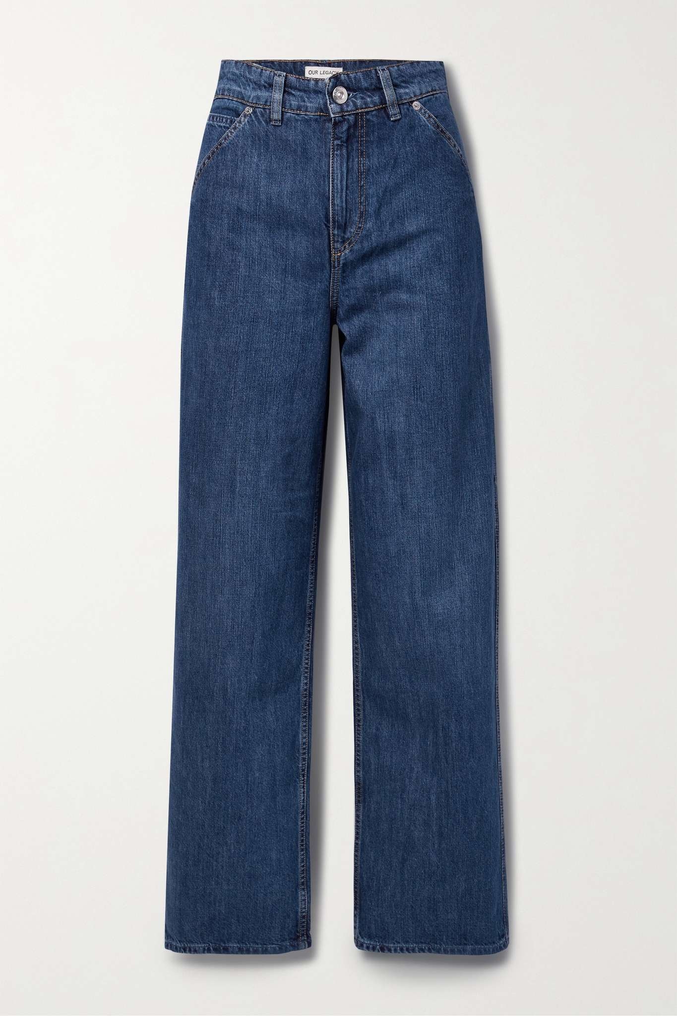 Trade mid-rise wide-leg jeans - 1