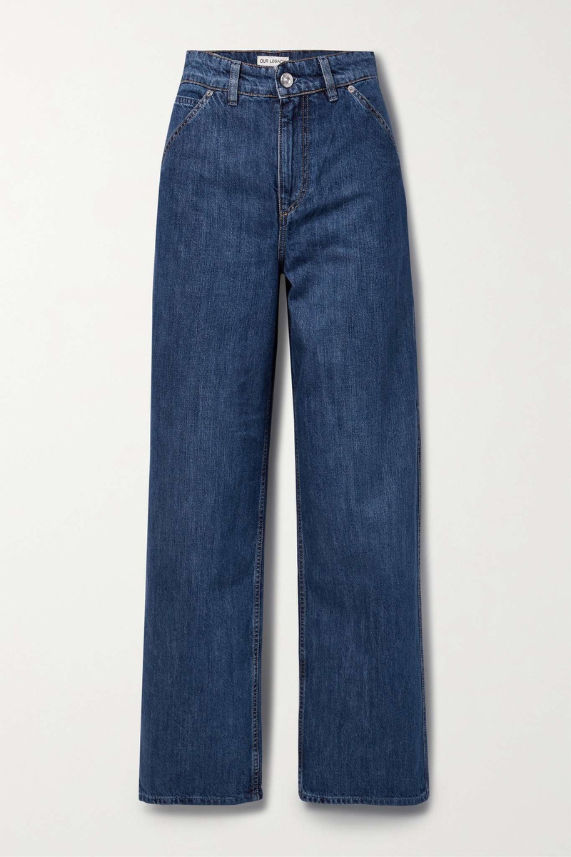 Trade mid-rise wide-leg jeans 1