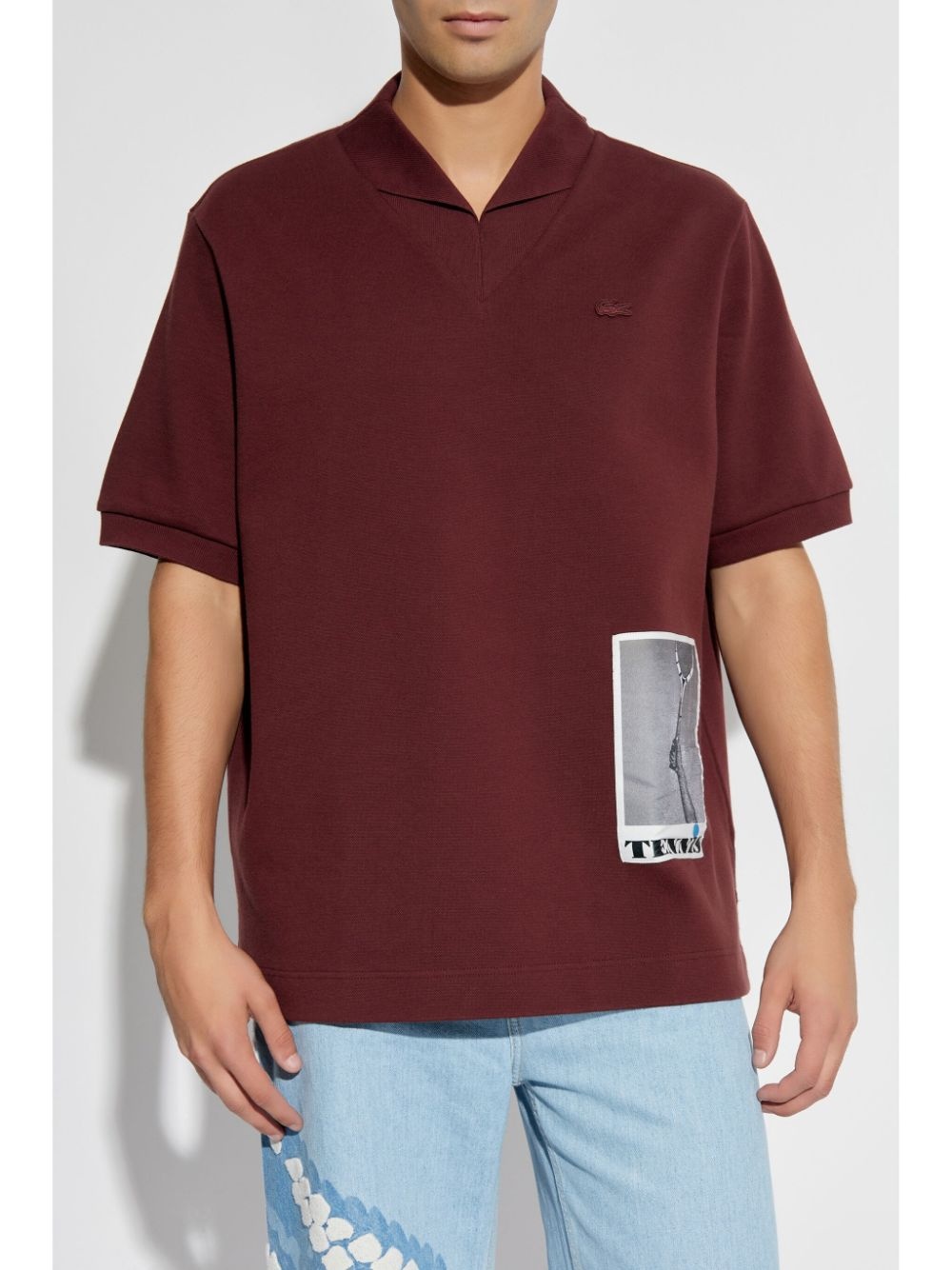 logo-embroidered polo shirt - 5