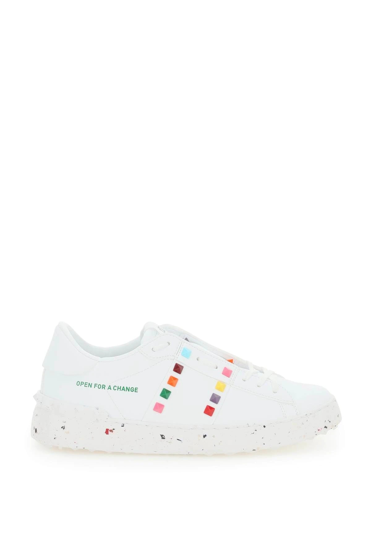 'OPEN FOR A CHANGE' BIO-BASED ROCKSTUD UNTITLED SNEAKERS - 1