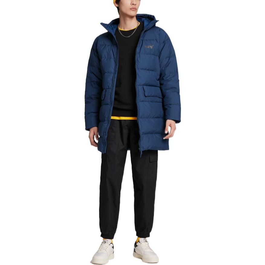PUMA Winter Jacket Down Coat 'Navy' 672437-73 - 3