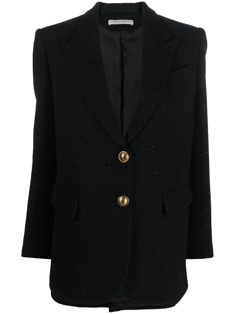 single-breasted blazer - 1