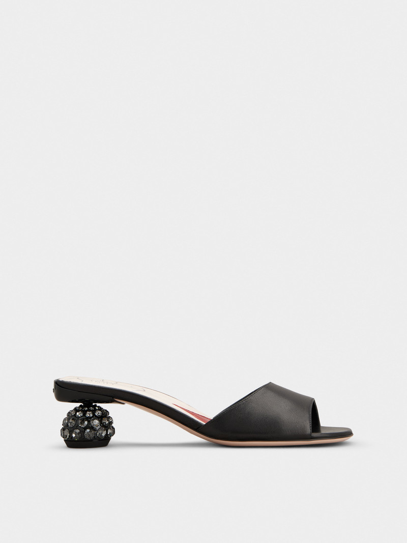 Mules in leather - 1