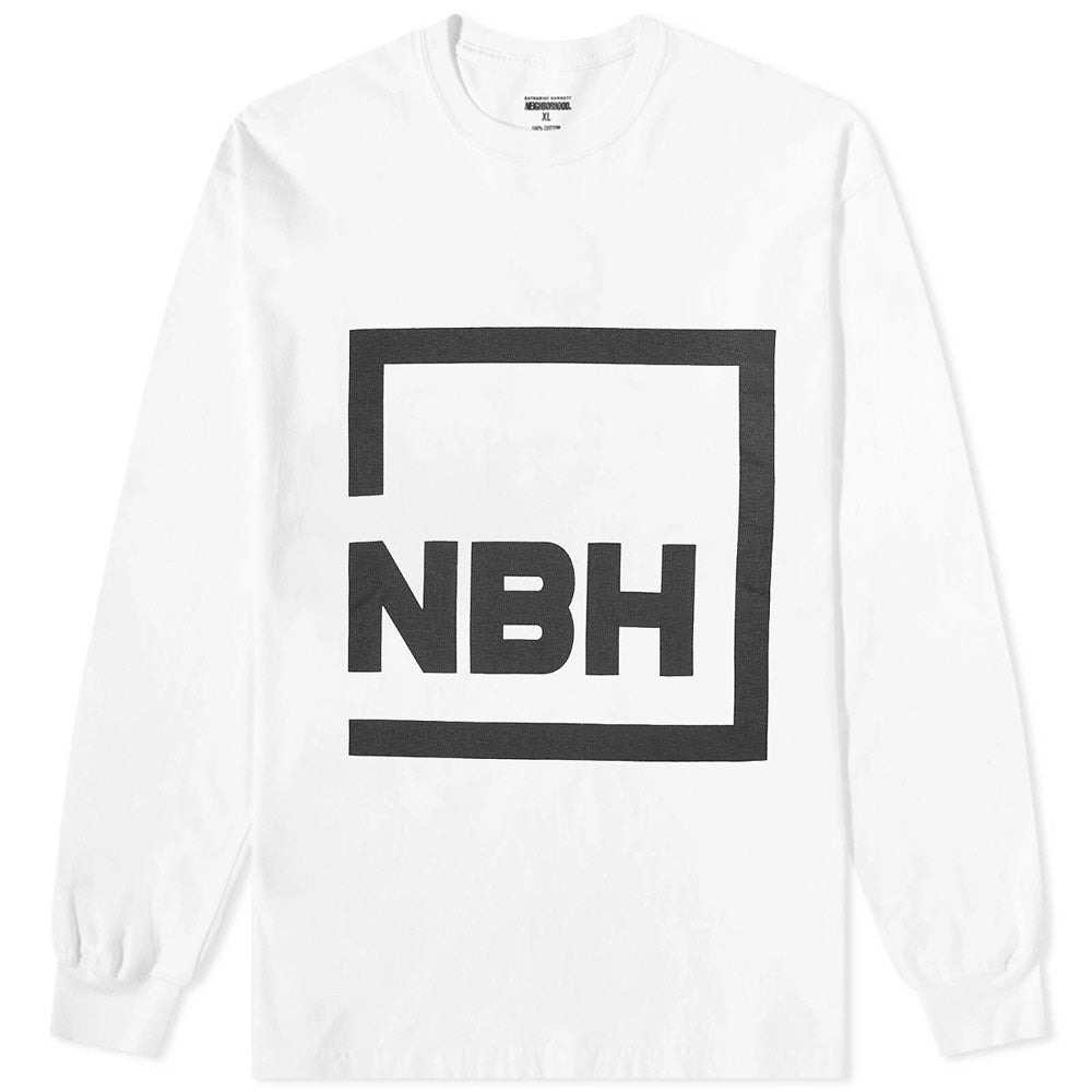 Neighborhood | NH Tee Long Sleeve-8 T-Shirts 'White' - 6