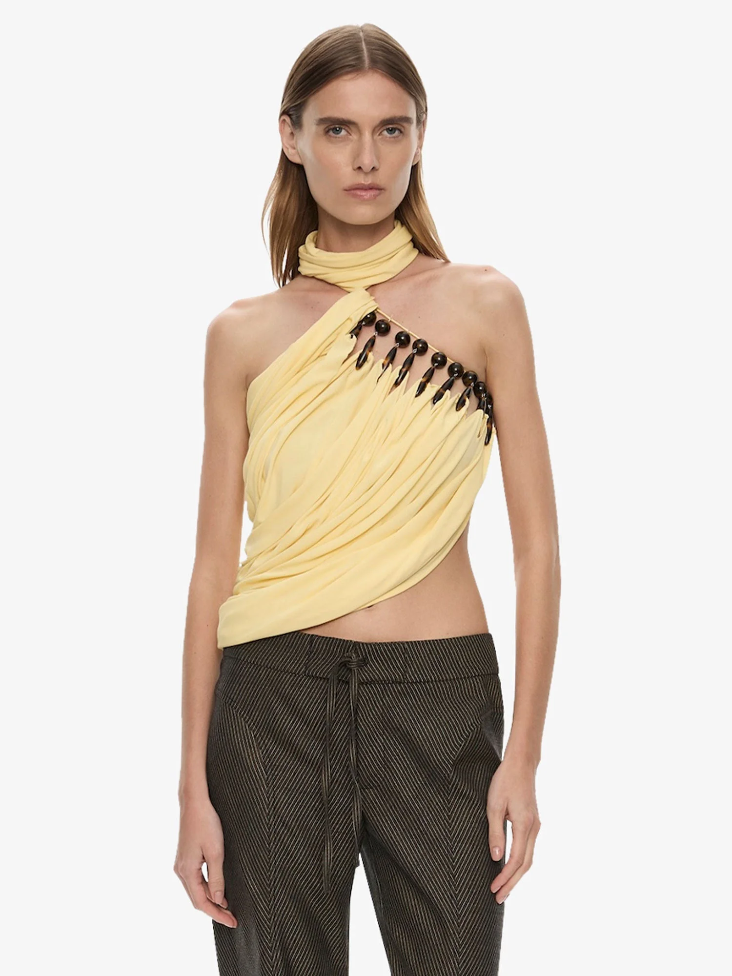 Tortoise Droplet Halter Top - 1