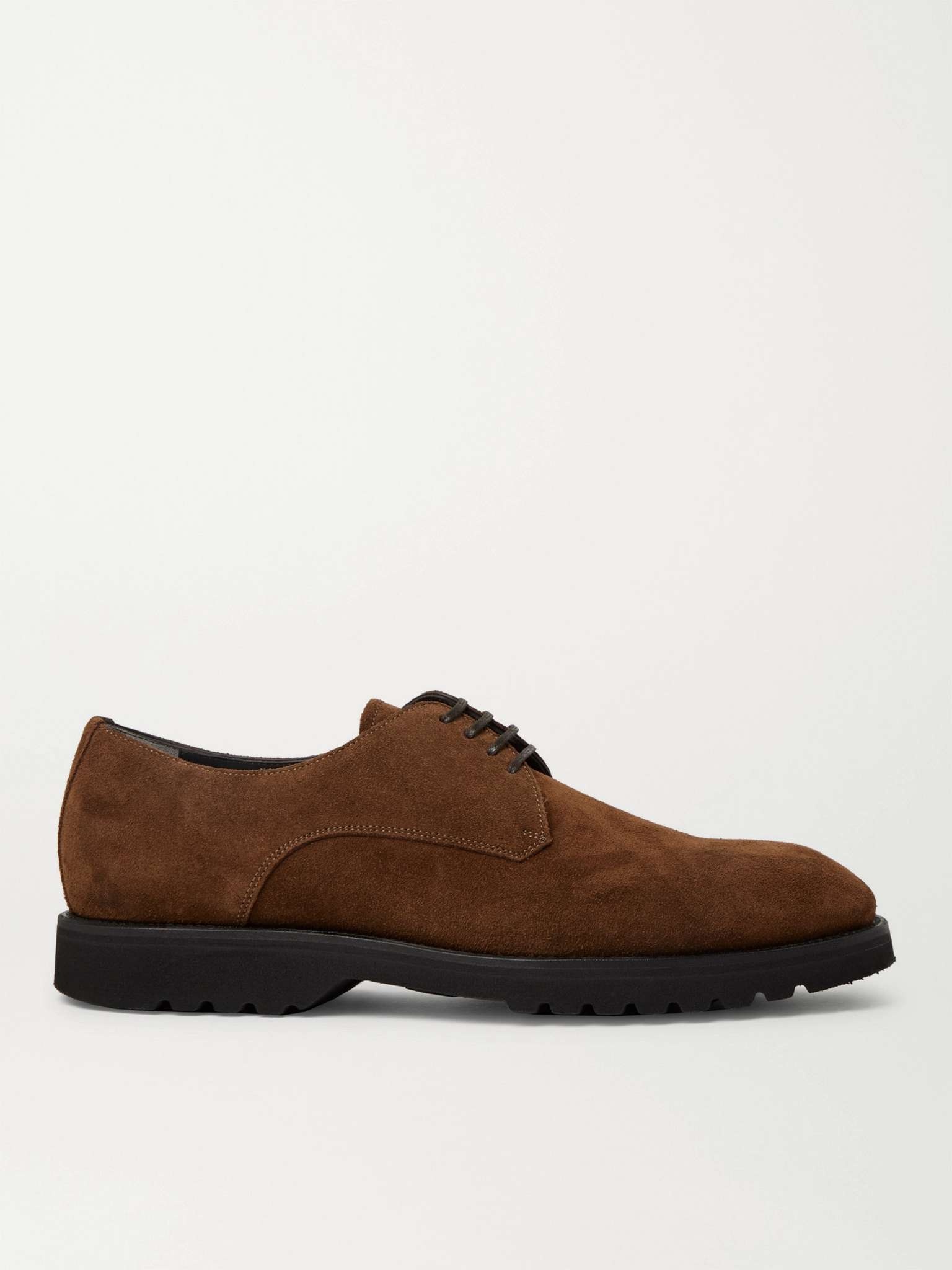 Kensington Suede Derby Shoes - 1