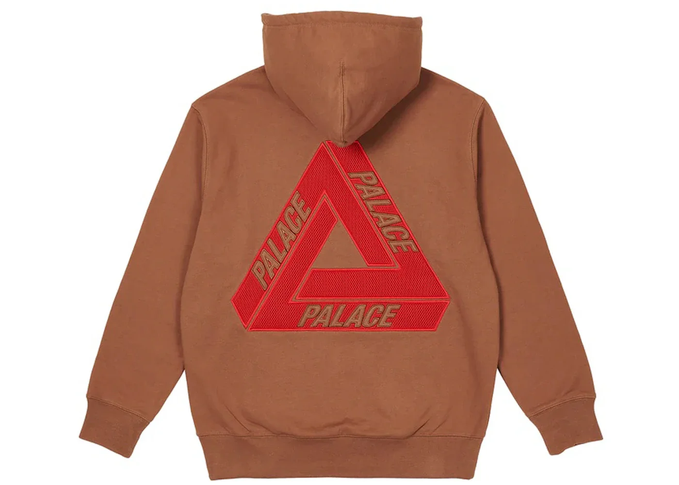 Palace Tri-Mesh Hood Tan - 1
