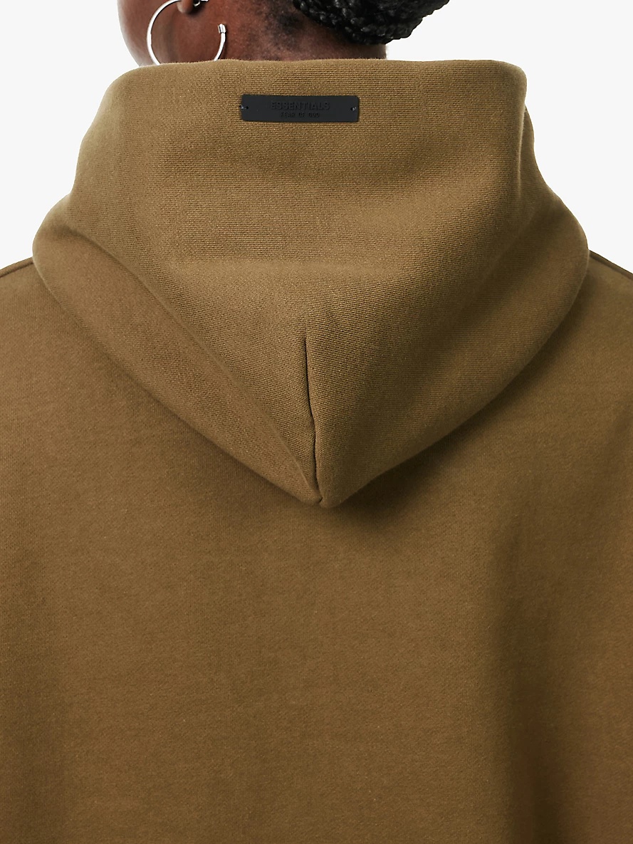 Essentials relaxed-fit cotton-jersey hoody - 6